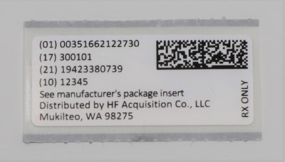 51662122730 Furosemide Rfid Label